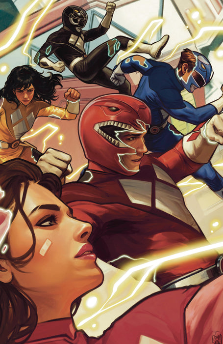 Mighty Morphin Power Rangers (2026) #1 Cover H 1:25 INCV Variant (Full Art, Tomaselli)