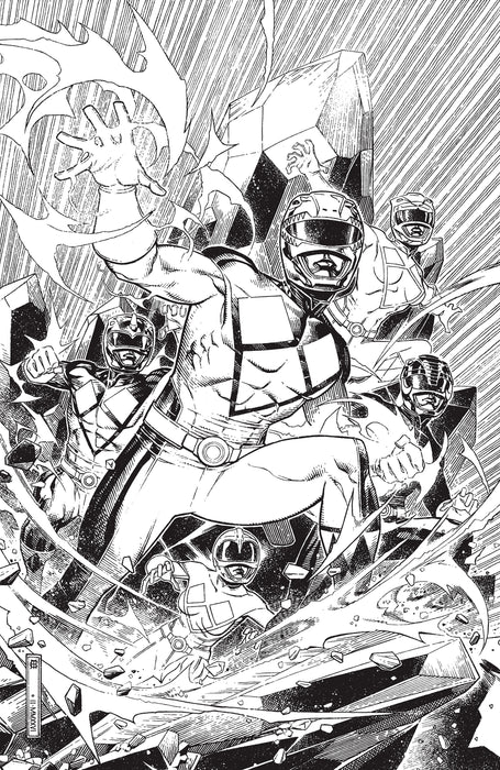 Mighty Morphin Power Rangers (2026) #1 Cover I 1:50 INCV Variant (Full Art, Cheung)