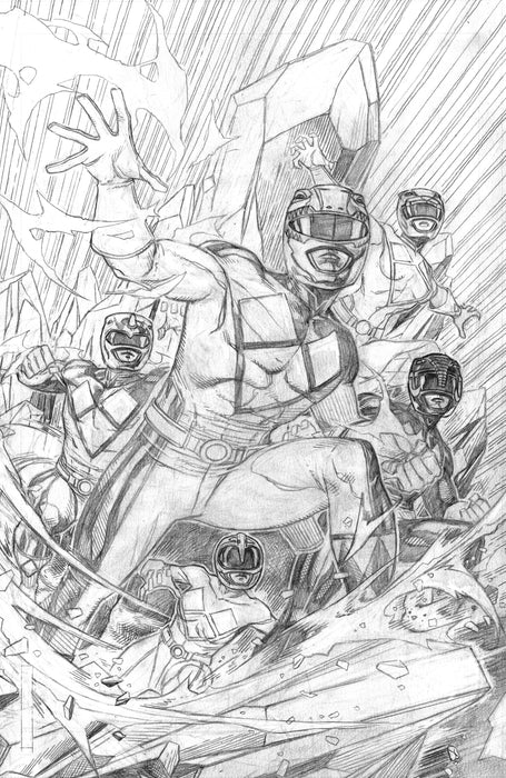 Mighty Morphin Power Rangers (2026) #1 Cover M Unlimited Variant (Full Art, Cheung)