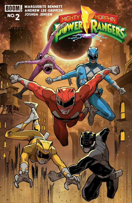 Mighty Morphin Power Rangers (2026) #2 Cover A Main (Dressed, Balám)