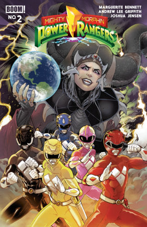 Mighty Morphin Power Rangers (2026) #2 Cover B Variant (Dressed, Griffith)
