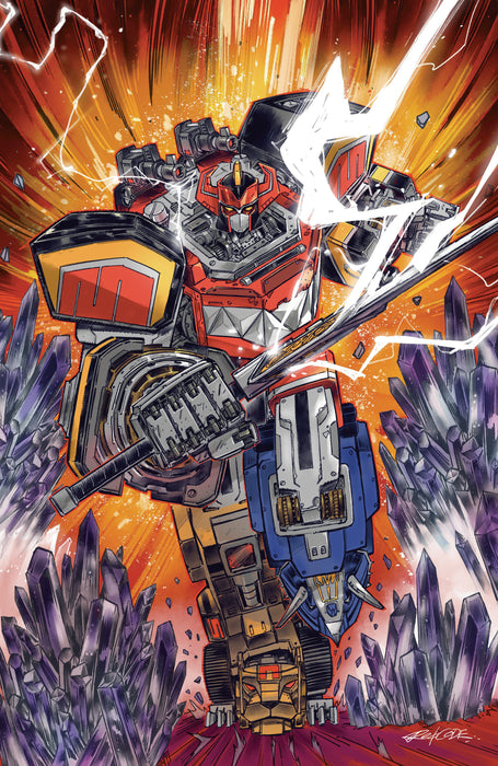 Mighty Morphin Power Rangers (2026) #2 Cover G 1:20 INCV (Full Art, Redcode)
