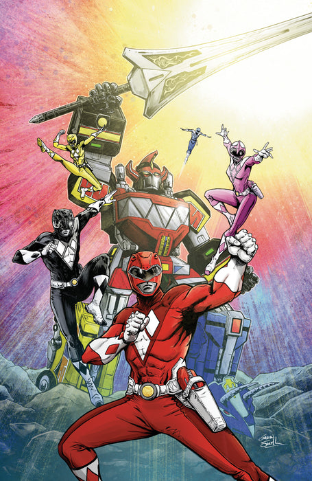 Mighty Morphin Power Rangers (2026) #2 Cover I 1:50 INCV (Full Art, Smith)