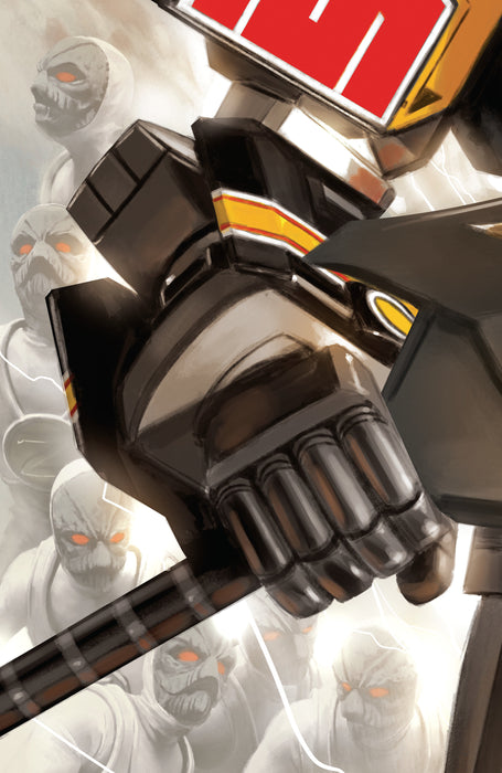 Mighty Morphin Power Rangers (2026) #4 Cover C Megazord Card Stock Connecting Variant (Full Art, Mercado)
