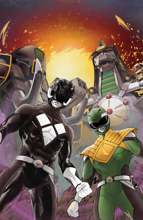 Mighty Morphin Power Rangers (2026) #5 F 1:10 INCV Foil Variant (Full Art, Foil, Griffith)