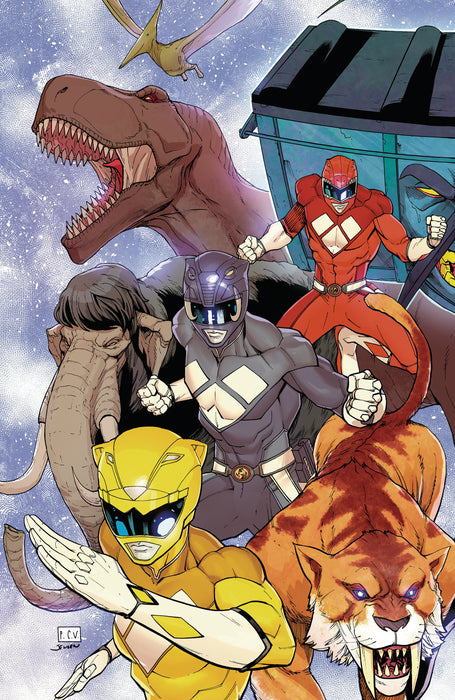 Mighty Morphin Power Rangers (2026) #6 F 1:10 INCV Foil Variant (Full Art, Foil, Sevy)