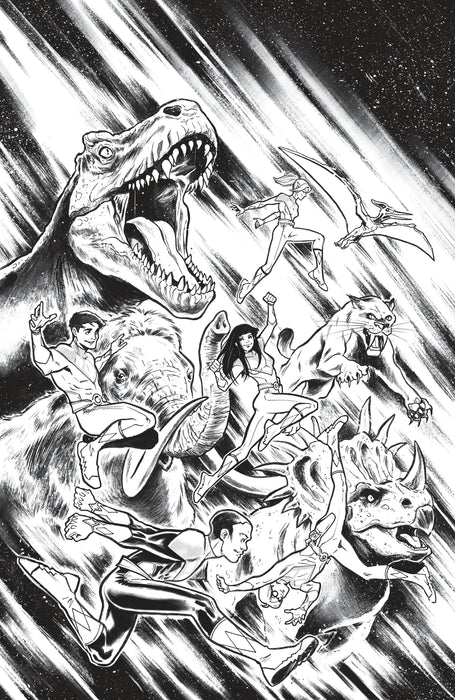 Mighty Morphin Power Rangers (2026) #6 H 1:25 INCV Variant (Full Art, Campana)
