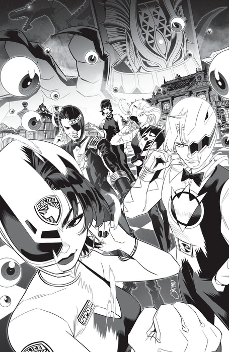 Power Rangers Unlimited #3 J Unlimited Variant (Full Art, Zonno)