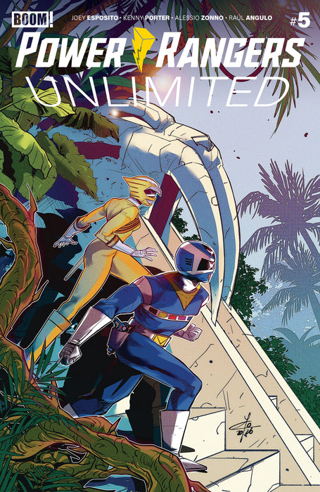 Power Rangers Unlimited #5 B Variant (Dressed, Carlini)