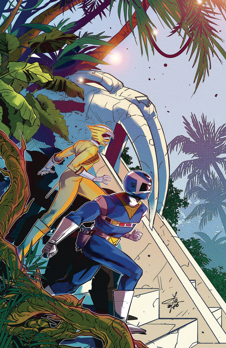 Power Rangers Unlimited #5 E 1:10 INCV Foil Variant (Full Art, Foil, Carlini)
