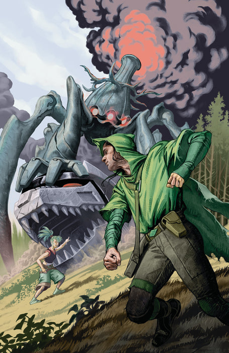 Power Rangers Green #2 Cover G 1:25 INCV Variant (Full Art, Morris)
