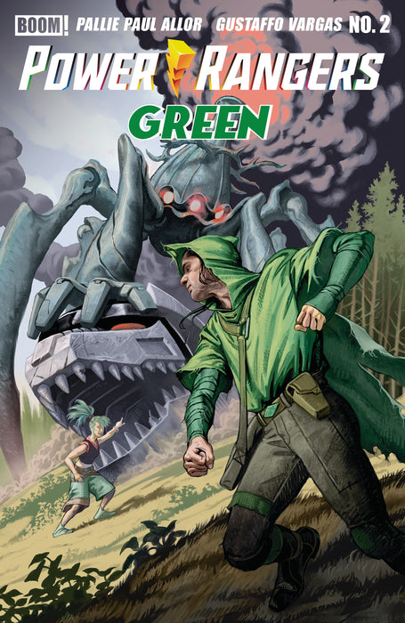 Power Rangers Green #2 Cover J FOC Reveal Variant (Dressed, Morris)