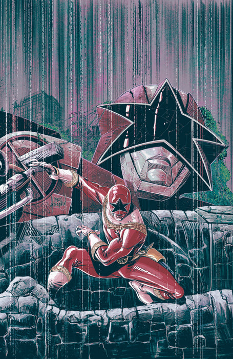 Power Rangers Green #3 Cover C Tommy Oliver Card Stock Connecting Variant (Full Art, Mooneyham)