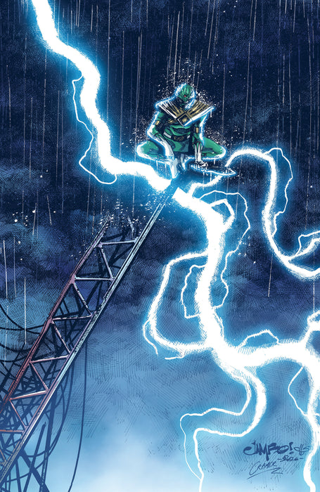 Power Rangers Green #5 H 1:50 INCV Variant (Full Art, Salgado)