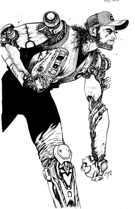 247 COMICS Presents / Spotlight #1 Cover M - 1:100 Daniel Warren Johnson Var B&W/Virgin