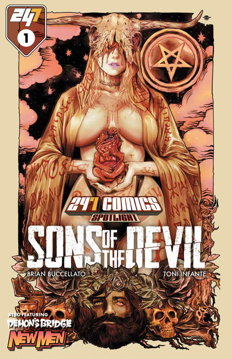 247 Comics Presents / Spotlight #1 Cover H - Sons of the Devil Manga Var