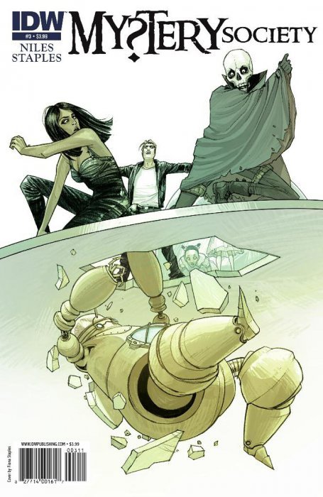 Mystery Society (2010) #3
