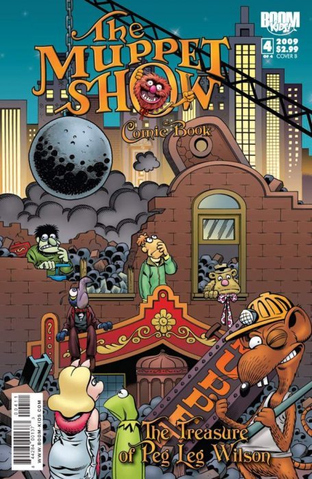 Muppet Show: Treasure of Peg-Leg Wilson (2009) #4 (Cover B)