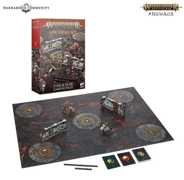 Warhammer Age of Sigmar: Spearhead: Fire and Jade Gaming Pack