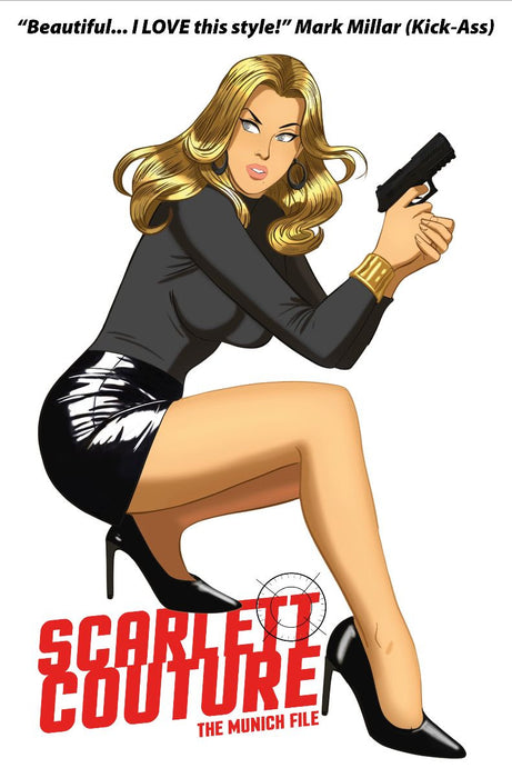SCARLETT COUTURE: THE MUNICH FILE #1 (OF 5) COVER B: DES TAYLOR