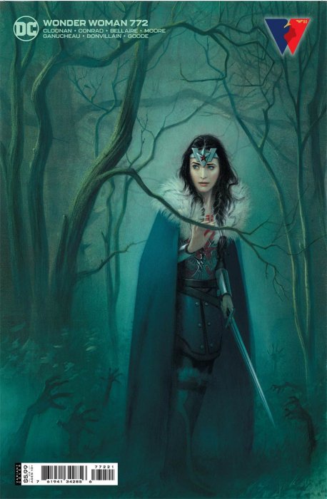 WONDER WOMAN (2016) #772 CVR B JOSHUA MIDDLETON CARD STOCK VAR