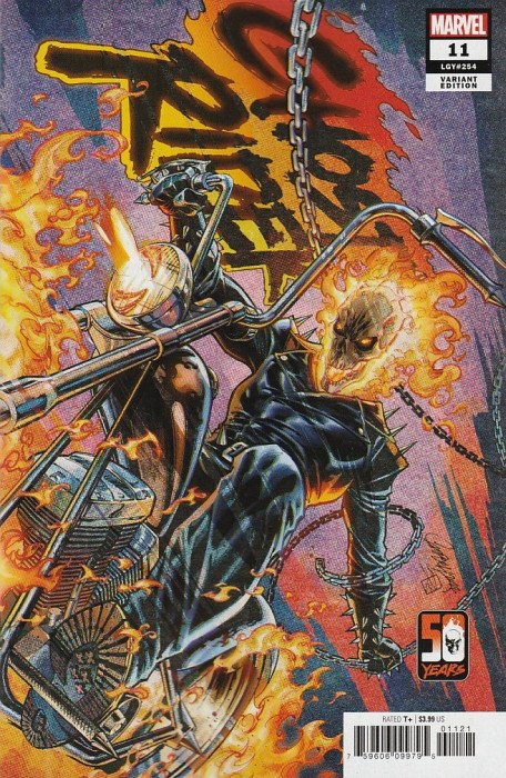 GHOST RIDER #11 JS CAMPBELL ANNIVERSARY VARIANT