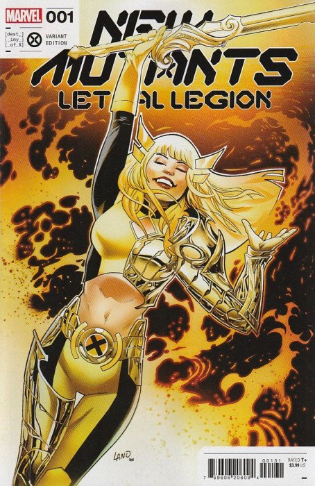 NEW MUTANTS LETHAL LEGION #1 LAND VARIANT