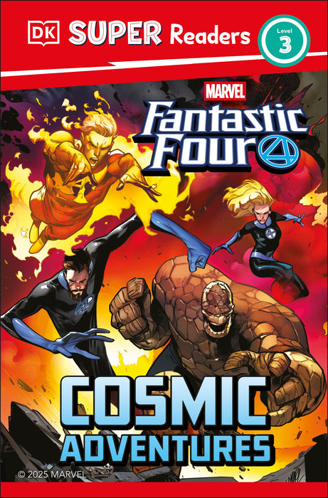 DK Super Readers Level 3 Marvel Fantastic Four Cosmic Adventures SC