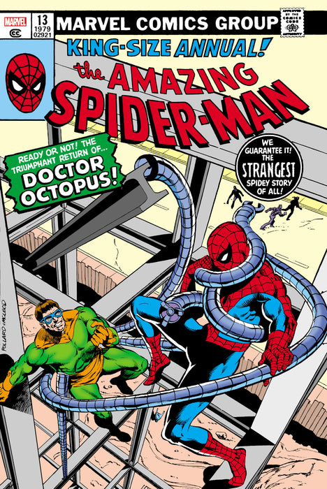 THE AMAZING SPIDER-MAN OMNIBUS VOL. 6 KEITH POLLARD SPIDER-MAN VS. DOC OCK COVER  [DM ONLY]