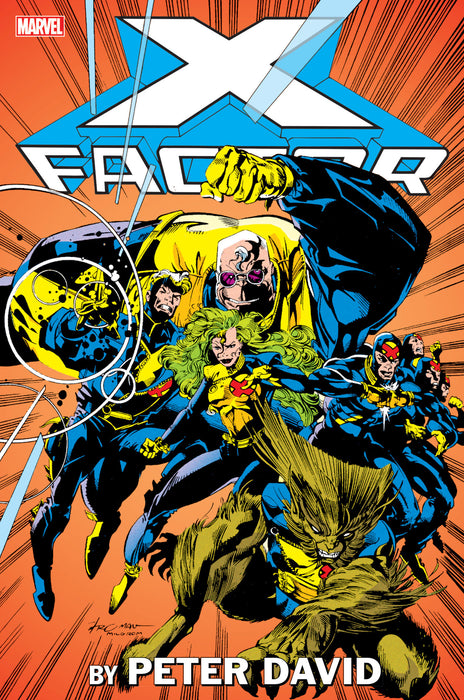 X-FACTOR BY PETER DAVID OMNIBUS VOL. 1 LARRY STROMAN COVER [NEW PRINTING]