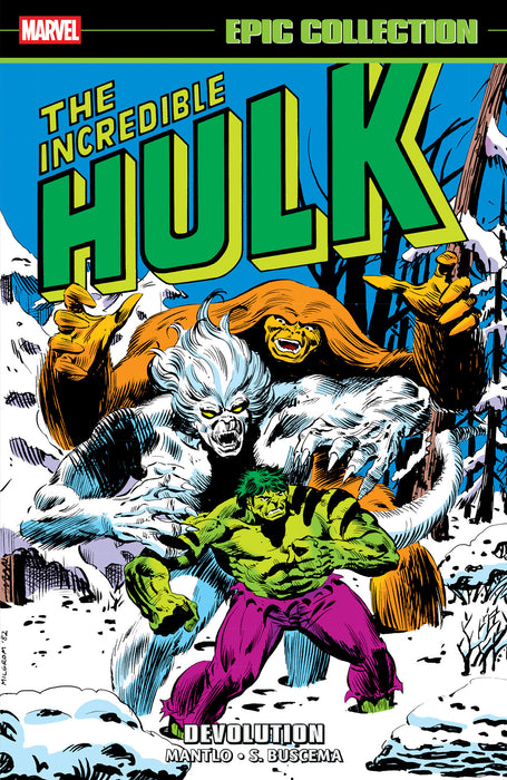 Incredible Hulk Epic Collection: Devolution