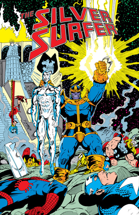 Silver Surfer: The Infinity Gauntlet Omnibus Ron Lim Infinity Gauntlet Cover