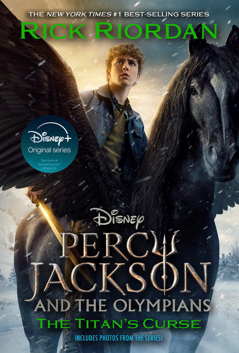 Percy Jackson and the Olympians, Book Three: The Titan's Curse Disney+ Tie in Edition