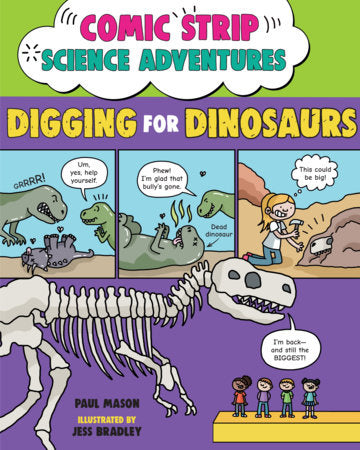 Comic Strip Science Adventures: Digging for Dinosaurs HC
