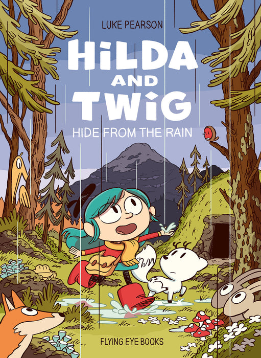 Hilda and Twig Hide from the Rain SC