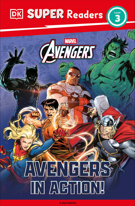 DK Super Readers Level 3 Marvel Avengers in Action SC