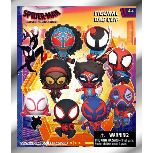 Spider-Man: Across the Spider-Verse 3D Foam Bag Clip Blind Bag