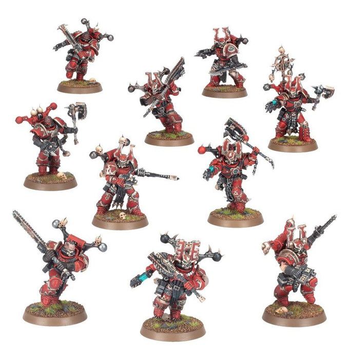 Warhammer 40,000 World Eaters Khorne Berzerkers