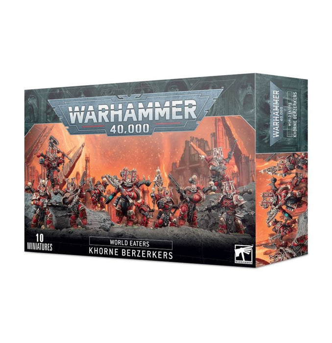 Warhammer 40,000 World Eaters Khorne Berzerkers