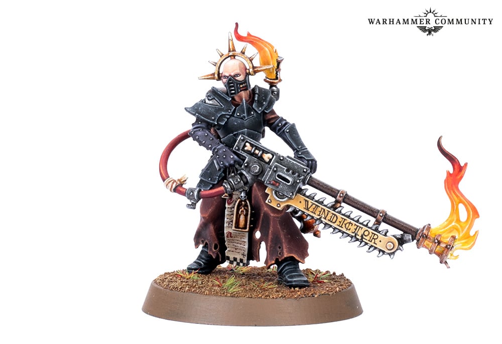 Warhammer 40,000: Adepta Sororitas Ministorum Priest with Vindictor