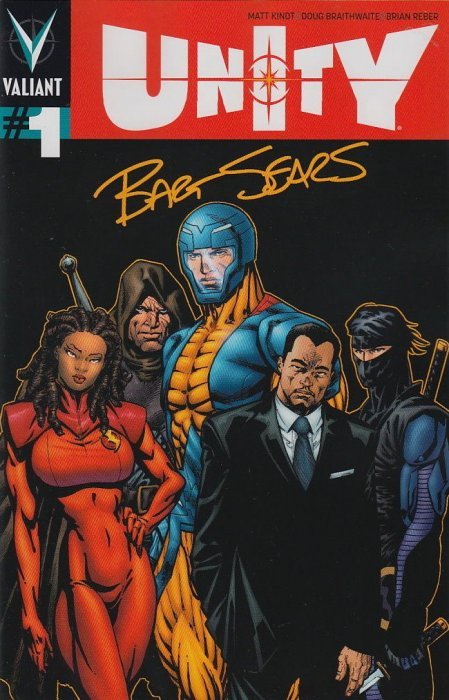 Unity (2013) #1 (1:30 Variant Sign Series Sears)