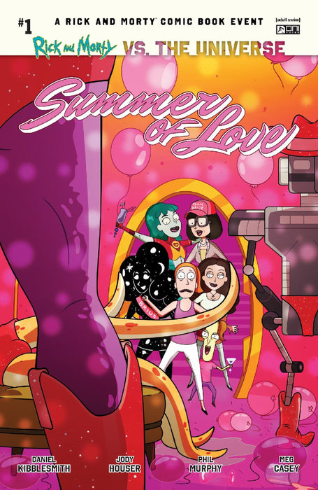 RICK AND MORTY VS THE UNIVERSE SUMMER OF LOVE #1 (ONE SHOT) CVR E INC 1:50 PHIL MURPHY VAR