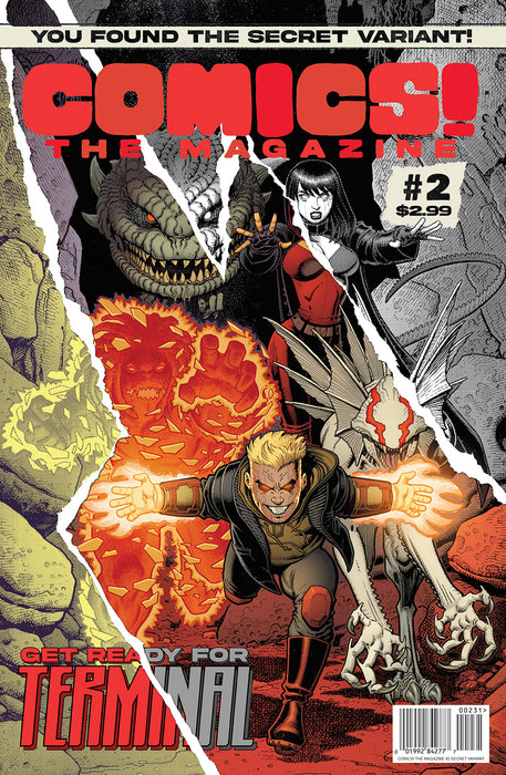 COMICS THE MAGAZINE #2 1:25 Terminal Cover