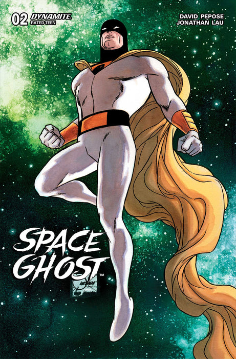 SPACE GHOST #2 CVR ZA 11 COPY FOC INCV QUESADA FOIL