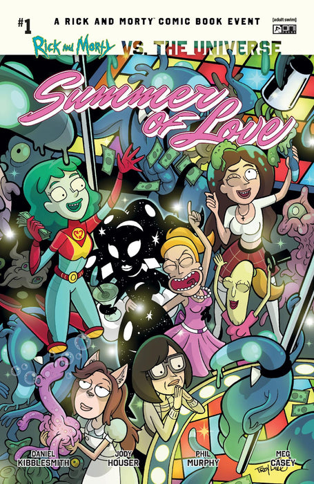 RICK AND MORTY VS THE UNIVERSE SUMMER OF LOVE #1 (ONE SHOT) CVR B TROY LITTLE PRIME