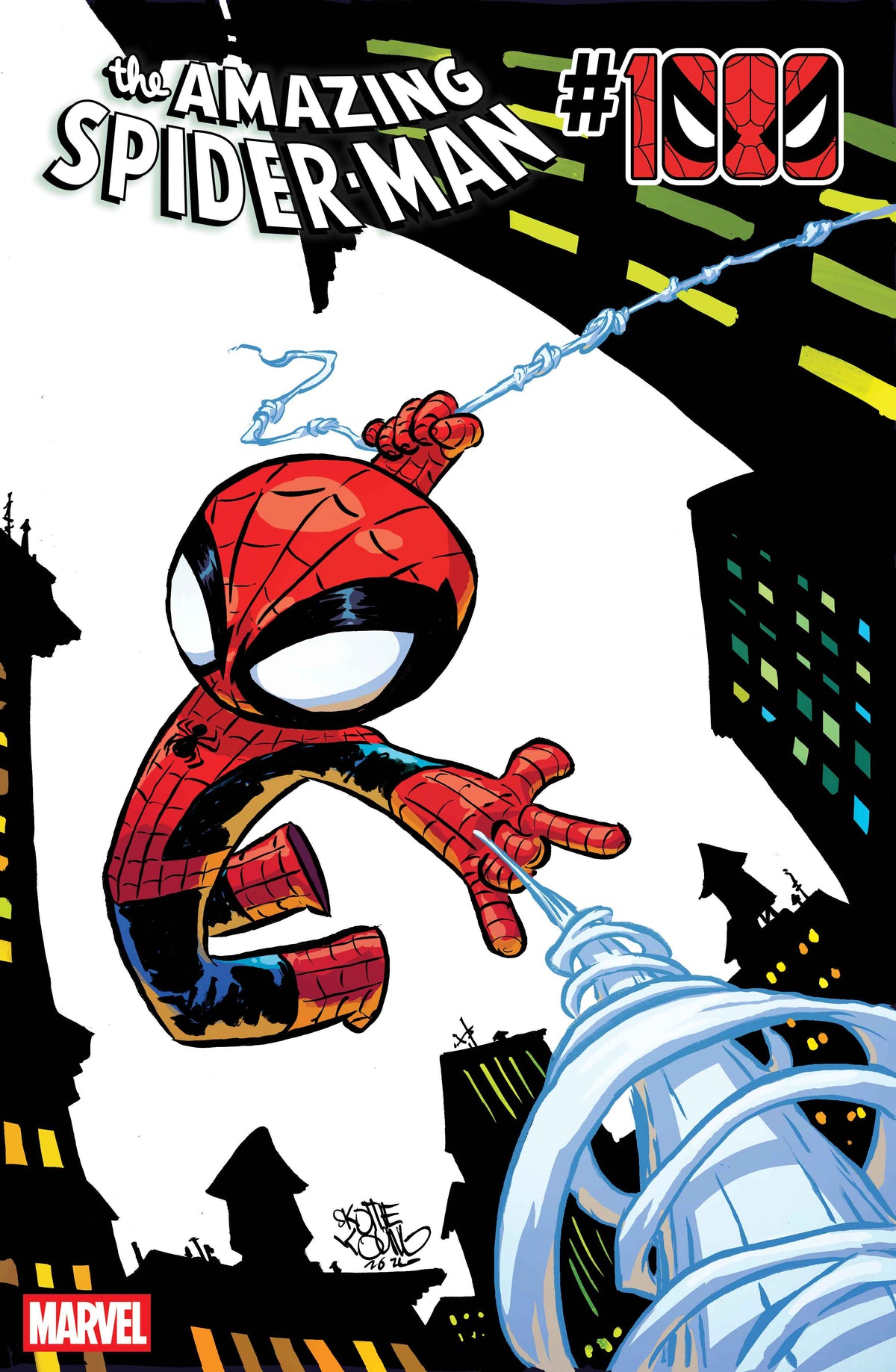 AMAZING SPIDER-MAN (2025) #1000 SKOTTIE YOUNG VARIANT — Impulse