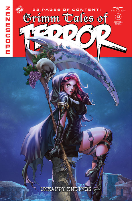 Grimm Tales of Terror Volume 5 #13 – Unhappy Endings Cover A – Create Kiss Kiss