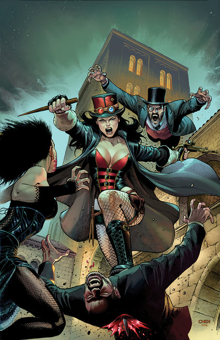 Van Helsing: Throne of Blood Cover A – Sean Chen
