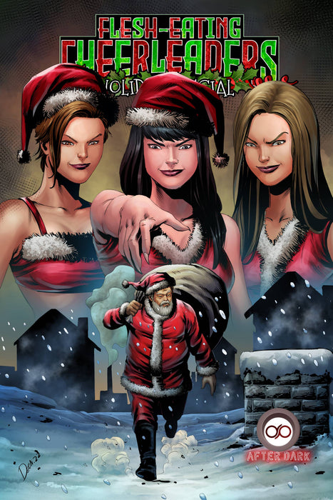 FLESH EATING CHEERLEADERS HOLIDAY SP CVR A DEON REG