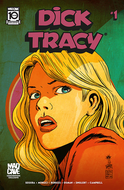 DICK TRACY #1 CONVENTION EXCLUSIVE VARIANT FRANCESCO FRANCAVILLA